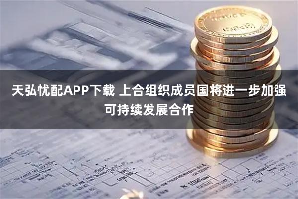 天弘忧配APP下载 上合组织成员国将进一步加强可持续发展合作