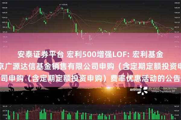 安泰证券平台 宏利500增强LOF: 宏利基金管理有限公司关于参加北京广源达信基金销售有限公司申购（含定期定额投资申购）费率优惠活动的公告