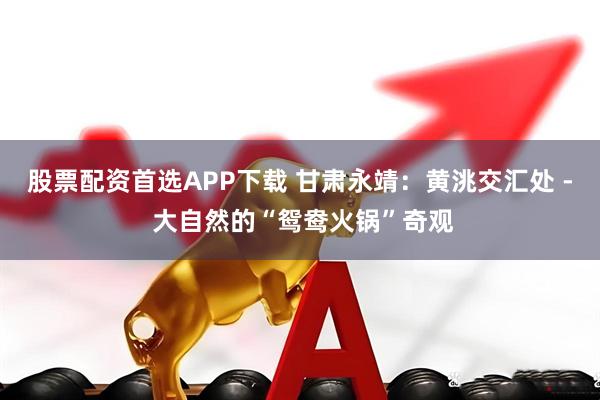 股票配资首选APP下载 甘肃永靖：黄洮交汇处 - 大自然的“鸳鸯火锅”奇观