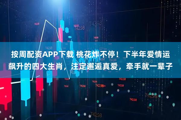 按周配资APP下载 桃花炸不停！下半年爱情运飙升的四大生肖，注定邂逅真爱，牵手就一辈子